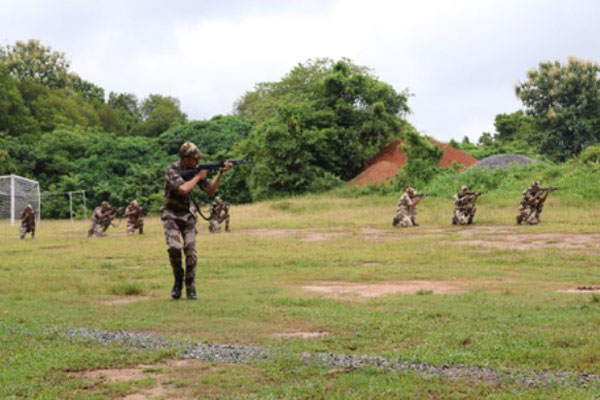 Army trains CISF MBB Airport