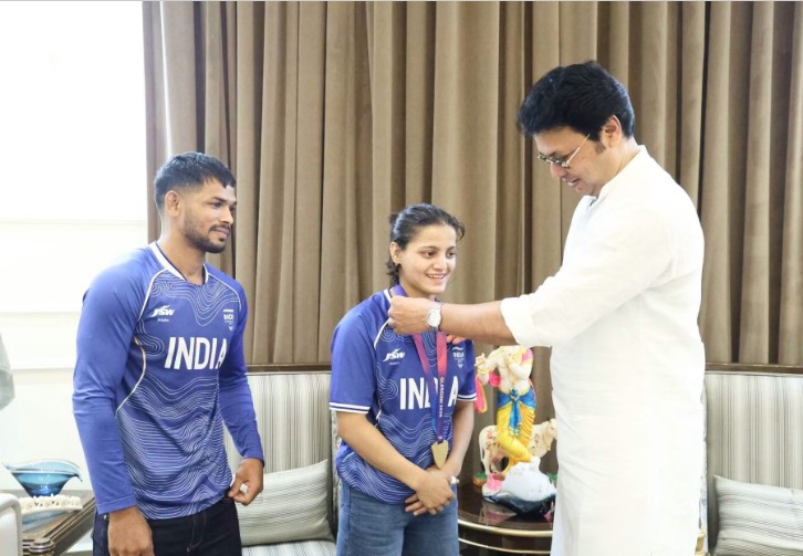Tripura MP Biplab judoka Asmita