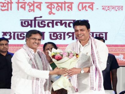 Biplab Deb’s Visit Puts BJP Unity and Grassroots Strategy in Focus