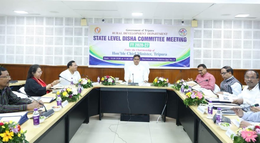 Tripura CM Dr Manik Saha DISHA Committee