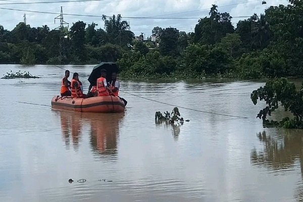Haora River khayerpur Baldakhal flood