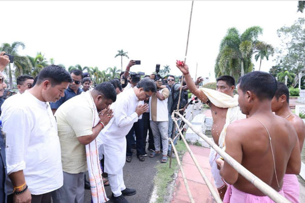 Tripura CM Ker Puja