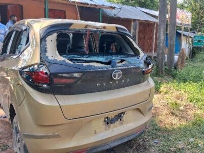 Khumulwng BJP Office Attack Raises Tension Ahead of VC Polls