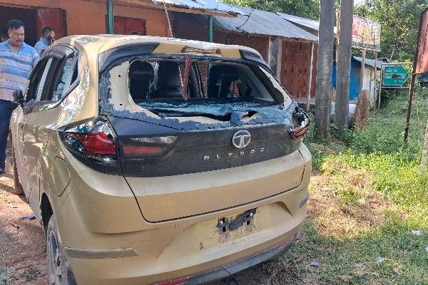 Khumulwng BJP Office Attack