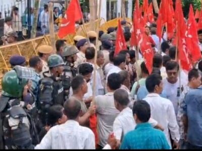 Jail Bharo Movement Across Tripura Over 11-Point Demands
