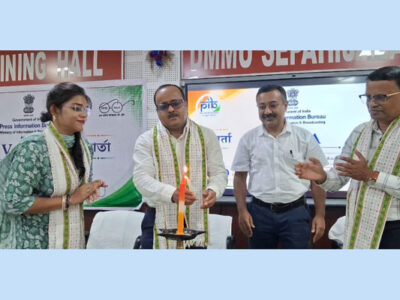 PIB Varta Programme in Sepahijala Focuses on Census, Water Conservation and Drug-Free India