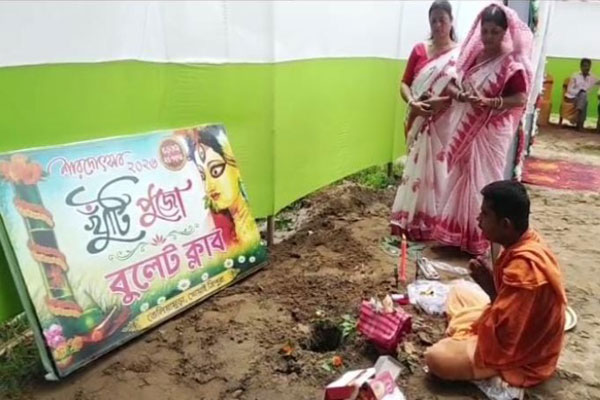 Teliamura Bullet Club Durga Puja
