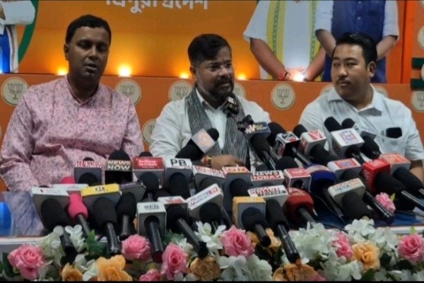 Tripura BJP minister Jharkhand students' protest