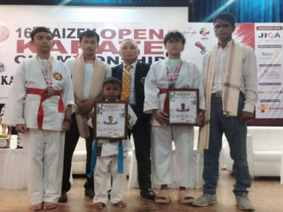 Tripura Athletes Clinch 4 Medals at National Kaizen Karate Championship