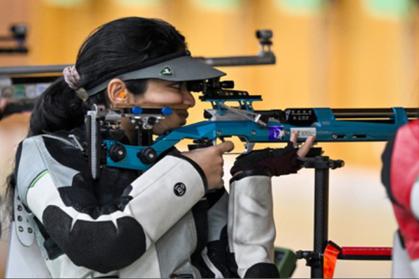 Asian Games 2026 3P women's shooting silver India