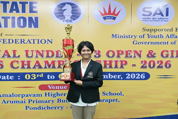 Aradhya Das National Chess Champion