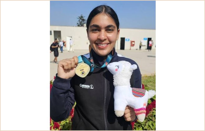 India 10m Air Pistol Mixed Team Gold Asian games Shooting