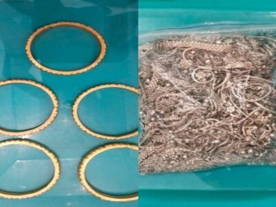 CISF Detects Suspected Gold Bangles Worth Rs 70 Lakh at Agartala Airport