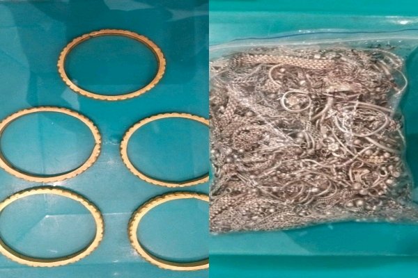CISF Gold Bangles Agartala MBB Airport