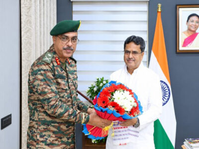Major General Anurag Vij Meets Tripura CM, Discusses NCC Expansion in State