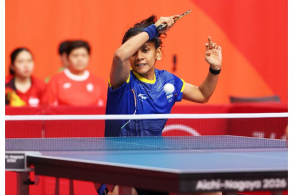 Indian Table Tennis Team Asian Games 2026 QFs