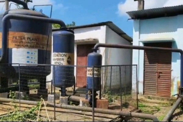 Drinking water crisis Rajnagar JJM Pump House.