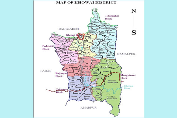 Khowai-Agartala road accident