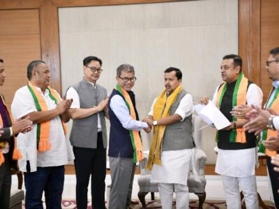 Eight Meghalaya UDP MLAs Join BJP, Saffron Strength Rises To 10 In Assembly