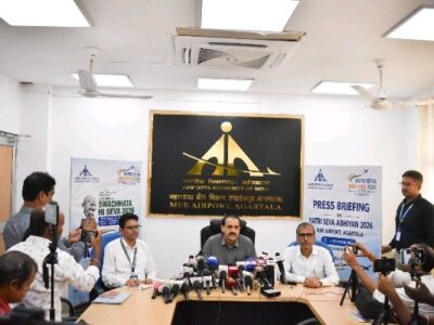 Agartala MBB Airport Secures 6th-Rank Nationally in Service