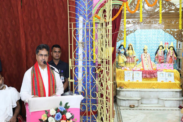 Manik Saha opens blood donation camp at Agartala Mahanam Sevak Sangha