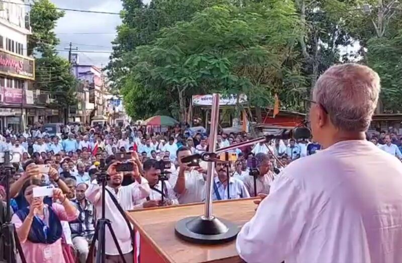 Manik Sarkar Village Committee polls, Former DGP death