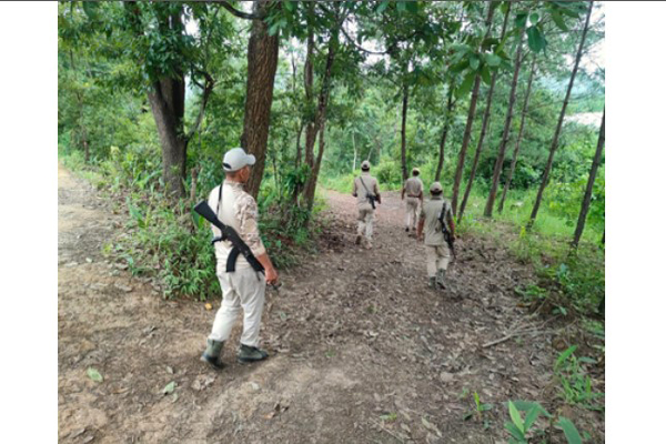 Manipur Violence Gunfight and school gutted