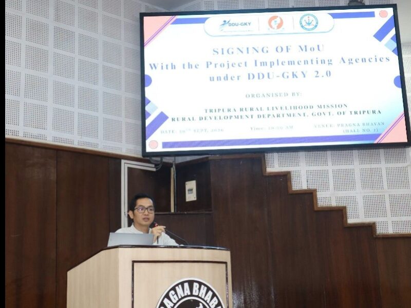 Tripura Expands Rural Youth Skill Training Under DDU-GKY 2.0