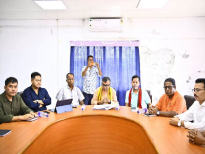 Ratan Lal Nath reviews NDA strategy for Tripura Village Committee polls