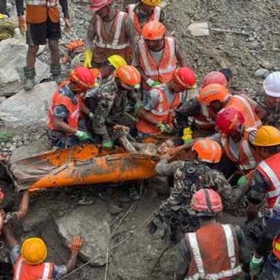 Miracle Rescue: Nine Days After Floods, Two Workers Found Alive At Nepal Hydropower Tunnel