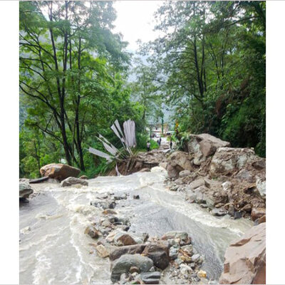 Sikkim: Heavy Rain Intensifies Landslide Risk in Gyalshing, 128 Evacuated