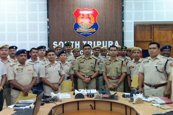 South Tripura Police Village Committee Polls