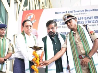 Tripura Connects Airport, Railway Stations to Uber Cab Network