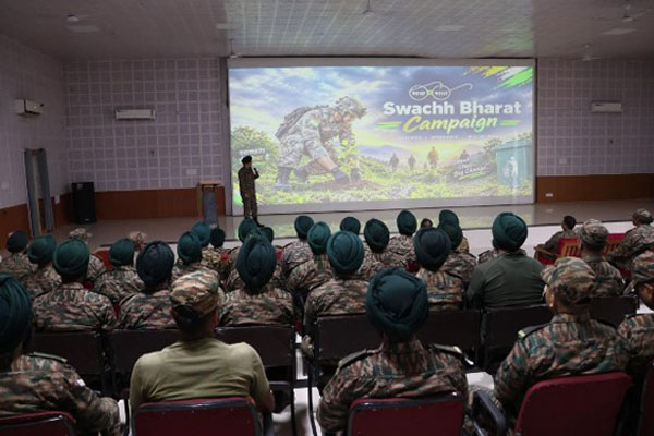 Army Swachh Bharat campaign Agartala