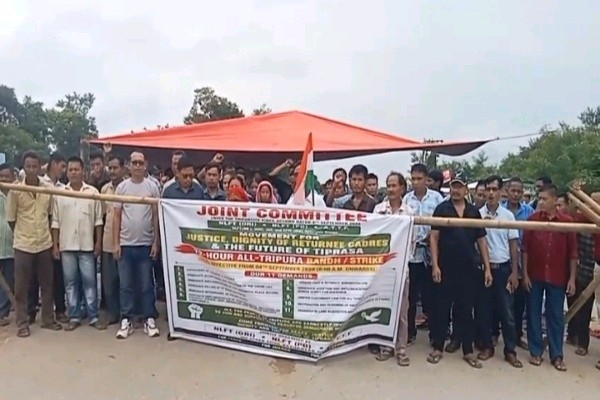 72-hour Blockade in Tripura enters second day