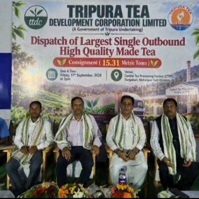Tripura Tea Begins Journey to European Markets As Auction Centre Nears Launch