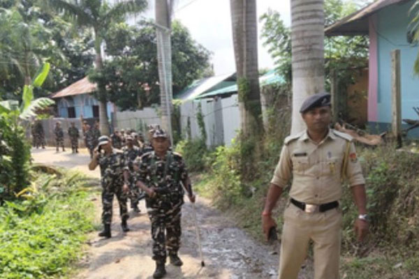 Tripura VC Elections security deployment