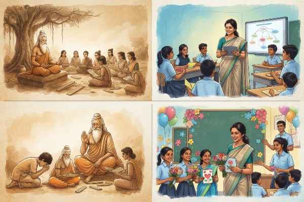 Teachers' Day: Representative picture of relationship between teachers and students