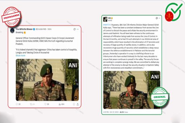 Army debunks video Chinese Arunachal Pradesh