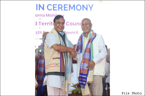 Assam CM highlighted BTR development