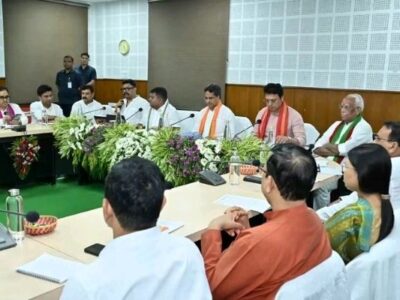 Tripura Civic Poll: BJP Holds Marathon Meeting to Finalise Strategy