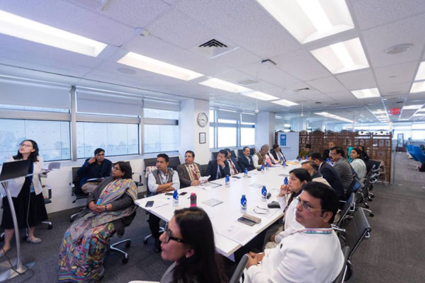 Biplab Kumar Deb participated at discussions at UN Delegation General Assembly in New York