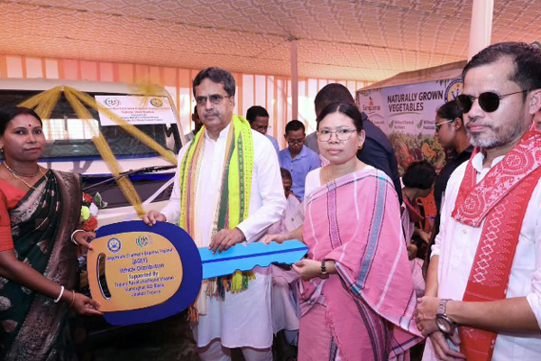 Dr Manik Saha launches development projects in Dharmanagar and Unakoti