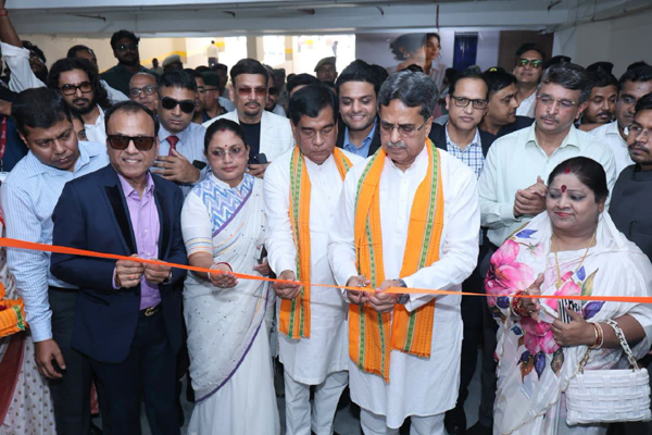 CM Dr Manik Saha opens multi-level car parking in Agartala