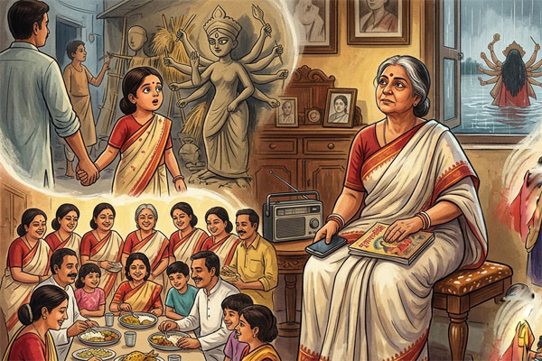 Recalling childhood memories of Durga Puja