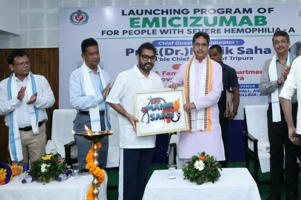 Free Emicizumab treatment in Tripura for Severe Haemophilia A patients