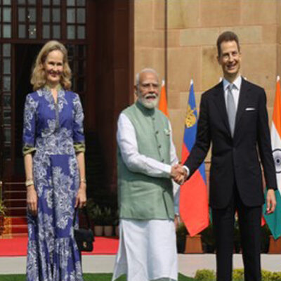 PM Modi Meets Liechtenstein Prince Alois to Strengthen Bilateral Ties