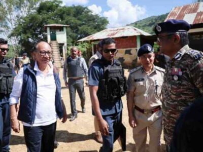 Manipur CM Visits Disarmed Sinai Camp, Calls for End to Gun Culture