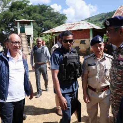 Manipur CM Visits Disarmed Sinai Camp, Calls for End to Gun Culture