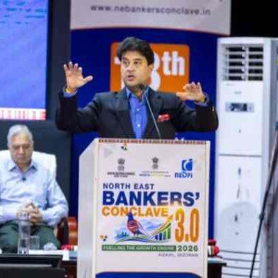 Northeast Banking Push: 6,905 of 9479 Villages Connected: Scindia